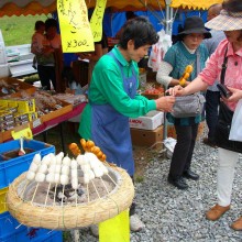 天空を彩るポピーまつり