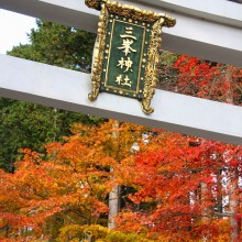 三峯神社紅葉