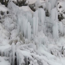 横瀬町・あしがくぼの氷柱