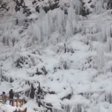 横瀬町・あしがくぼの氷柱