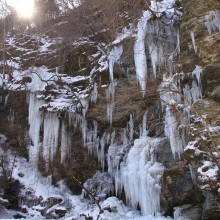 秩父市大滝・三十槌の氷柱