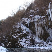 秩父市大滝・三十槌の氷柱