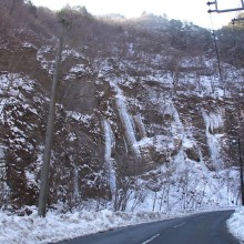 中津峡・出合「氷の滝」