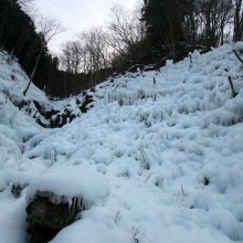 横瀬町・あしがくぼの氷柱