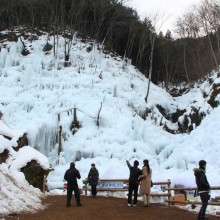 横瀬町・あしがくぼの氷柱