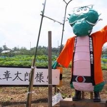 下吉田フルーツ街道案山子祭り