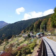 奥秩父・栃本関所跡紅葉