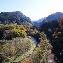 奥秩父浦山ダム周辺紅葉