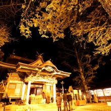 寶登山神社紅葉ライトアップ