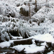 横瀬町・あしがくぼの氷柱