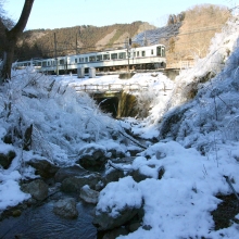 横瀬町・あしがくぼの氷柱