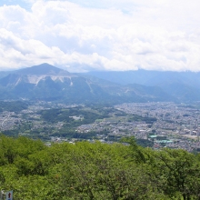 美の山公園秩父市街画像