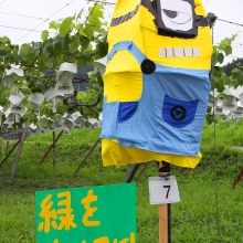 下吉田フルーツ街道案山子祭りの画像