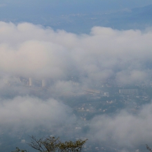 美の山雲海の画像