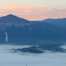 美の山雲海の画像