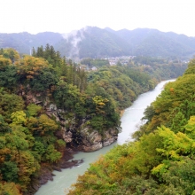 奥秩父紅葉白川橋