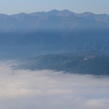 美の山雲海の画像