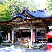 宝登山神社紅葉の画像