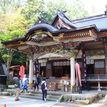 長瀞紅葉 寶登山神社の画像