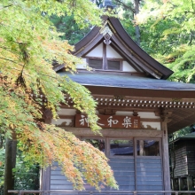 長瀞紅葉 寶登山神社の画像