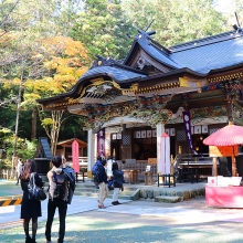 長瀞紅葉 寶登山神社の画像