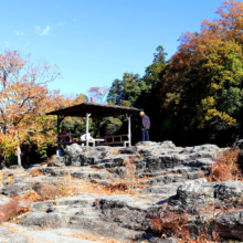 長瀞紅葉 岩畳周辺の画像