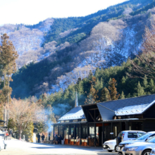 三十槌の氷柱