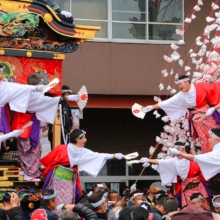 山田の春祭りの画像