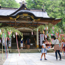 寶登山神社七夕飾りの画像