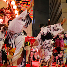 浅草雷門盆踊りの画像