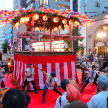 浅草雷門盆踊りの画像