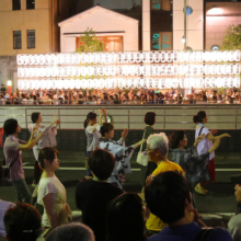 浅草雷門盆踊りの画像