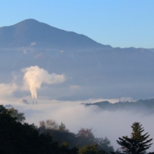 美の山雲海の画像