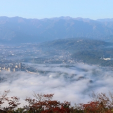 美の山雲海の画像