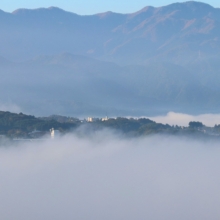 美の山雲海の画像