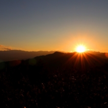 宝登山夕焼け鑑賞便の画像