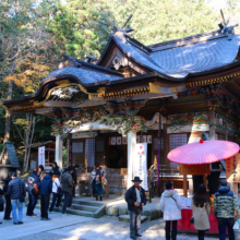 長瀞紅葉 寶登山神社の画像