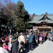 秩父神社初詣の画像