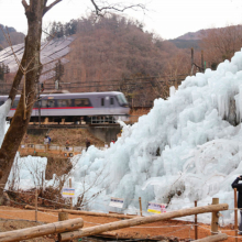 あしがくぼの氷柱の画像