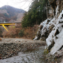 小鹿野町久月の氷柱の画像