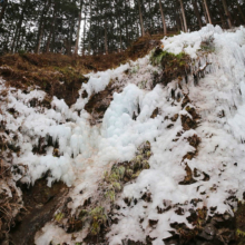 小鹿野町久月の氷柱の画像