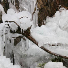 小鹿野町久月の氷柱の画像