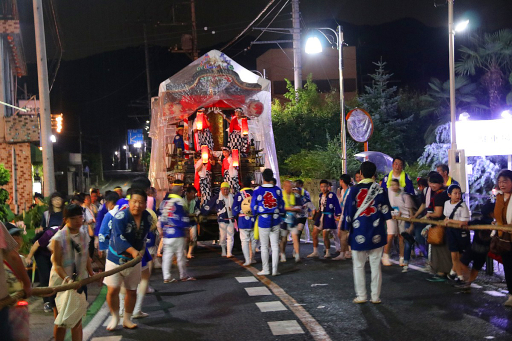 親鼻の祇園祭りの画像