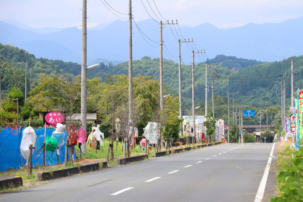 下吉田フルーツ街道 案山子祭りの画像