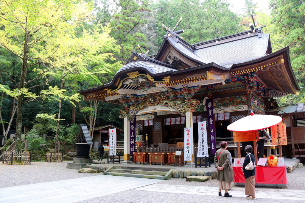 寶登山神社紅葉の画像