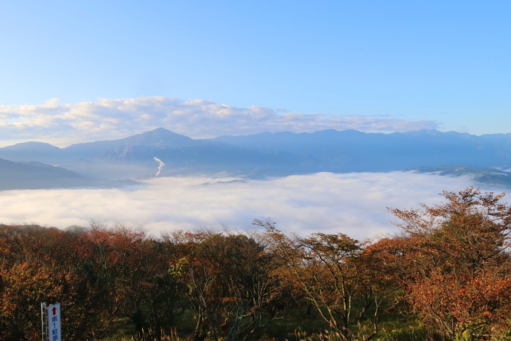 美の山雲海の画像