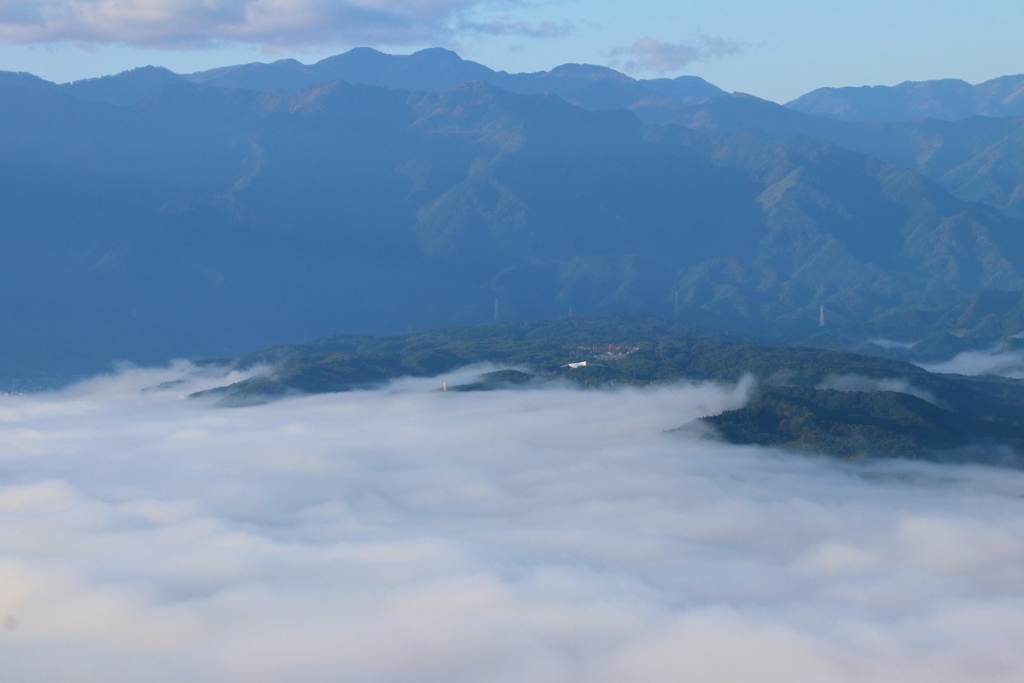 美の山雲海の画像