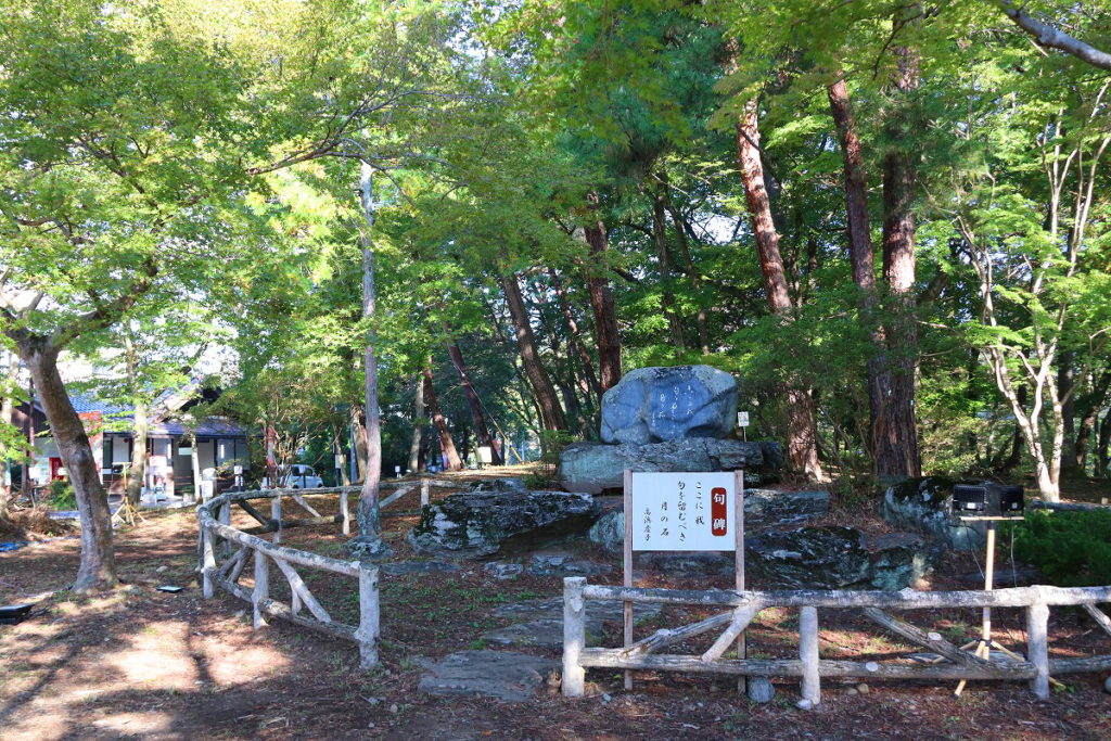 月の石もみじ公園紅葉の画像