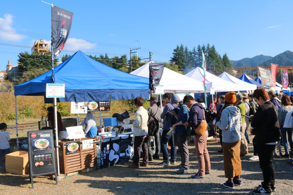 ちちぶ車両基地酒場2019in横瀬の画像