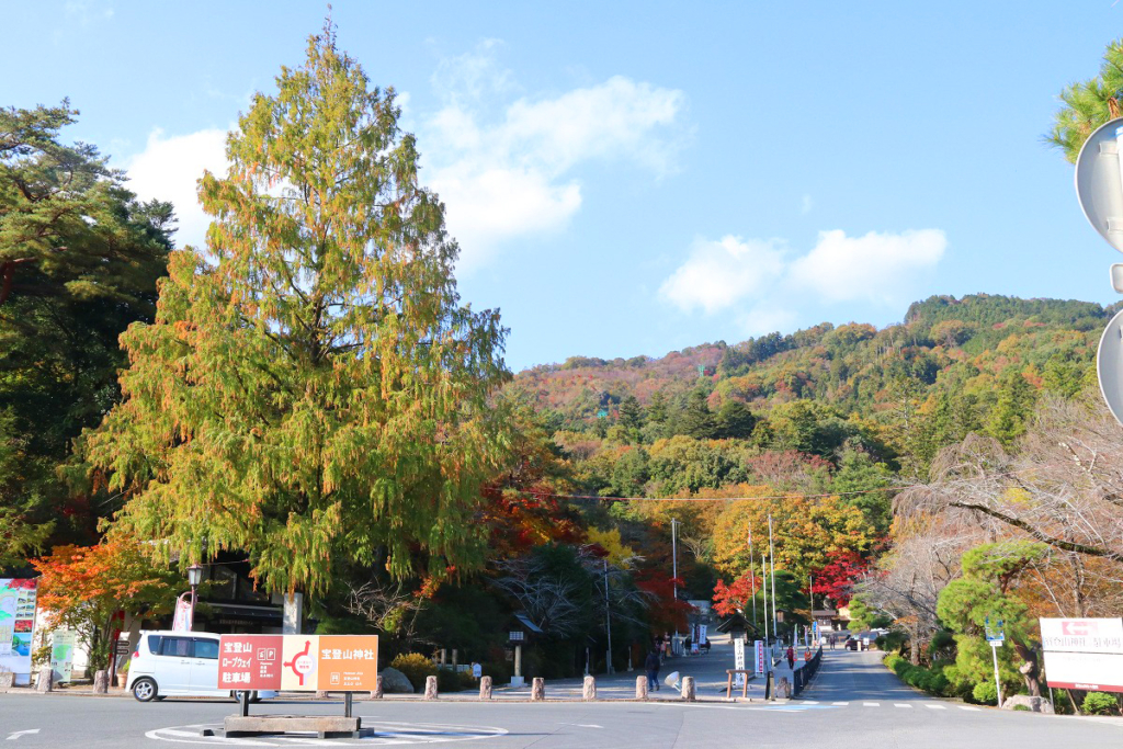 寶登山神社紅葉の画像